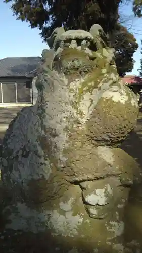 一言神社の狛犬