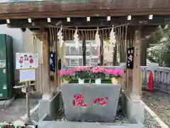 高円寺氷川神社の手水