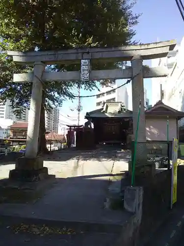 祇園白山神社の鳥居