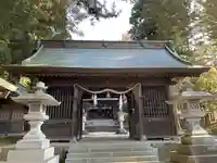 河口浅間神社の山門・神門