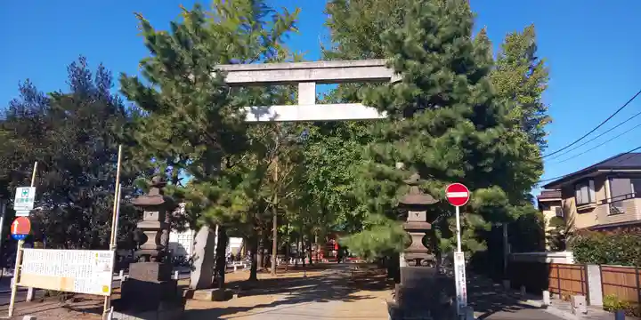 葛飾八幡宮の鳥居