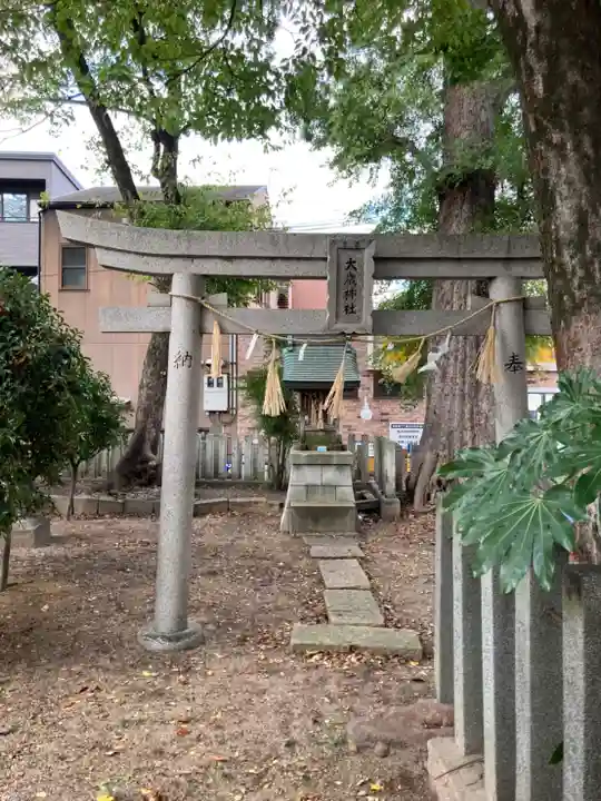 粟津天満神社の末社・摂社