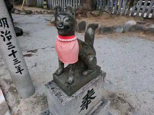 警固神社の狛犬