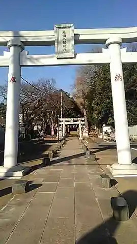 譽田八幡神社の鳥居