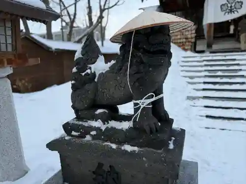 札幌諏訪神社の狛犬