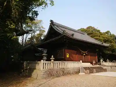 城ヶ入白山神社の本殿・本堂