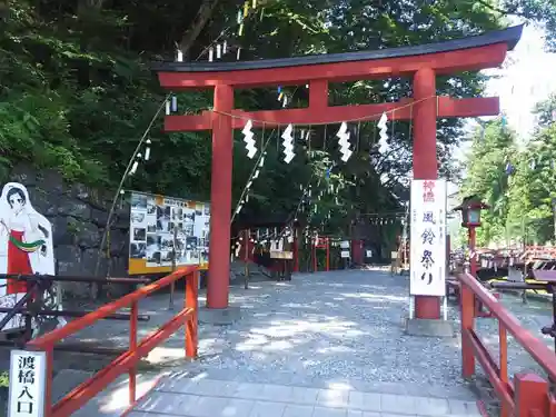 日光二荒山神社の鳥居