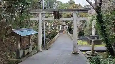 潮御崎神社の鳥居