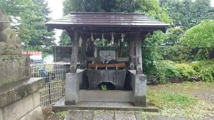 鳩ヶ谷氷川神社の手水舎