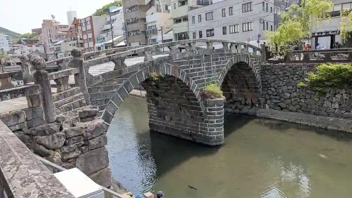 長崎大神宮の周辺