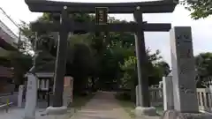 新井天神北野神社の鳥居