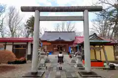 八幡秋田神社の鳥居