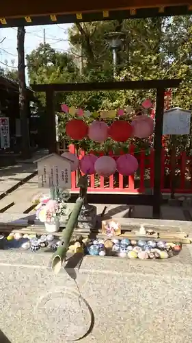 新田神社の手水舎