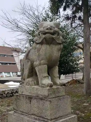 上野神社の狛犬