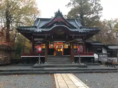 山中諏訪神社の本殿・本堂