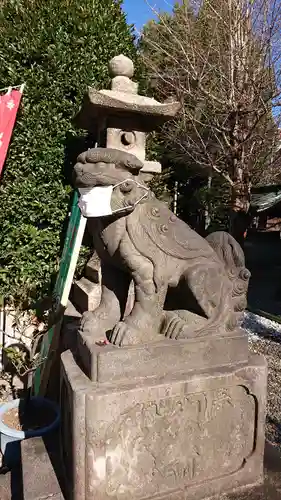 白鬚神社の狛犬