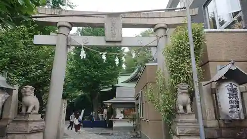小野照崎神社の鳥居