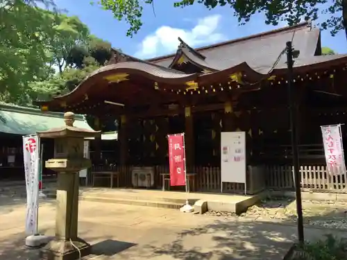 渋谷氷川神社の本殿・本堂