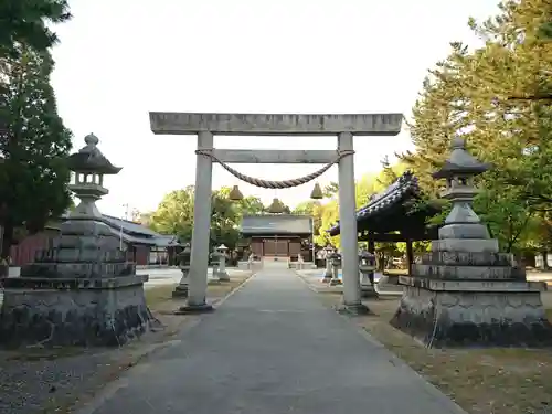 日名神明宮の鳥居