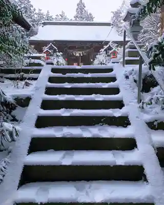 滑川神社 - 仕事と子どもの守り神(福島県)