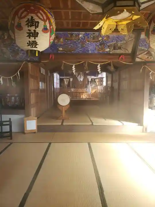 柳田神社の本殿・本堂