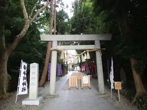 神明神社の鳥居