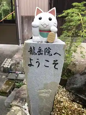 龍岳院の狛犬