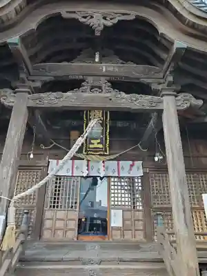 阿邪訶根神社の本殿・本堂