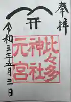 比々多神社元宮(神奈川県)