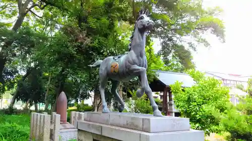 七所社の狛犬