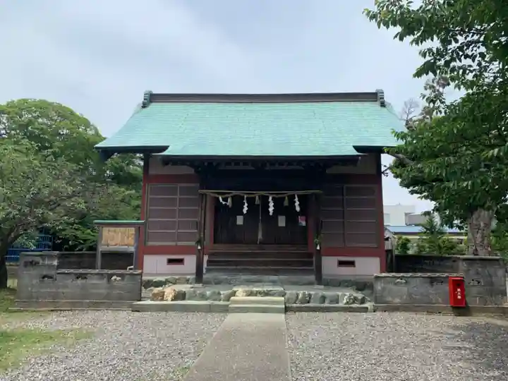 田中神社の本殿・本堂