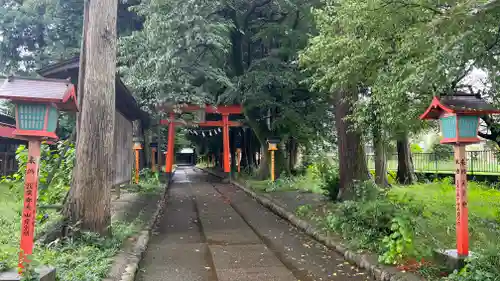 菅谷神社の鳥居