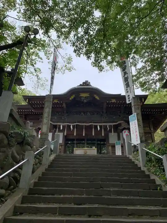 山名八幡宮の本殿・本堂
