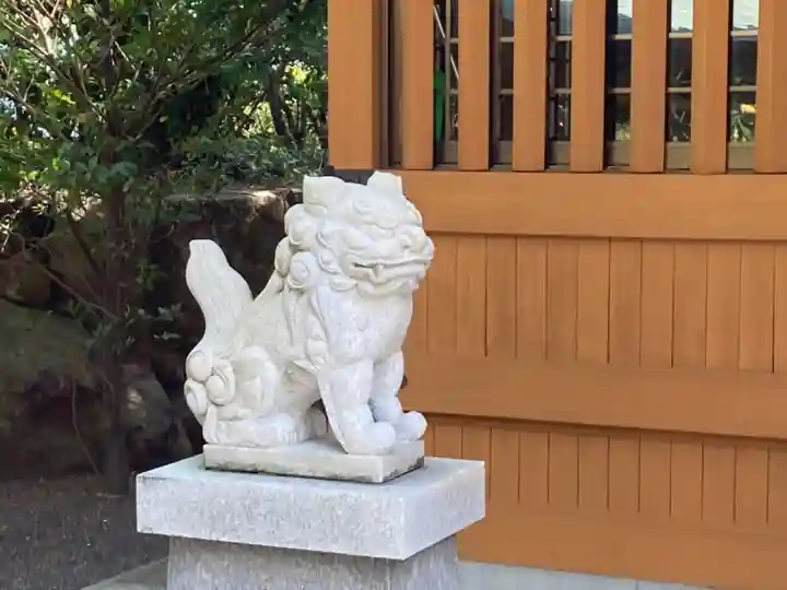 外泊天満神社の狛犬
