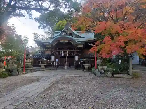 粟田神社の本殿・本堂