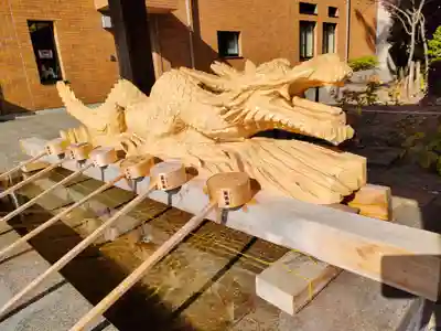 若宮八幡社の手水舎