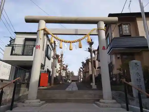 春ノ木神明社の鳥居