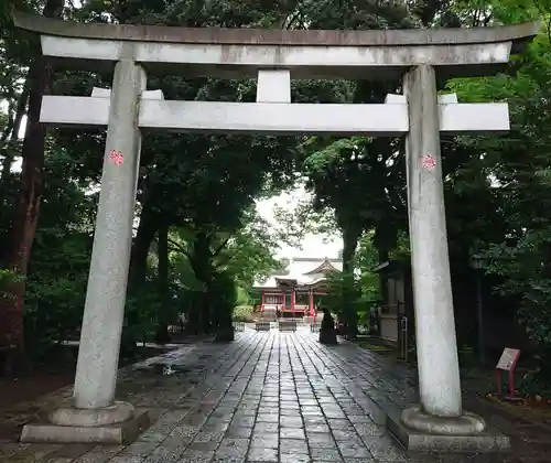 武蔵野八幡宮の鳥居