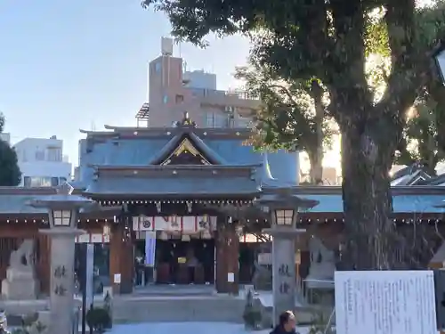 櫛田神社の本殿・本堂