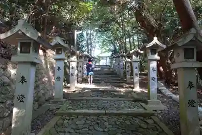 加佐登神社の自然