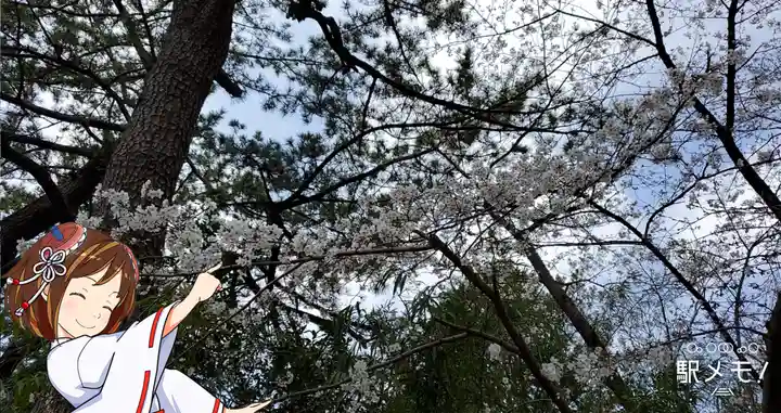 稲毛浅間神社の自然