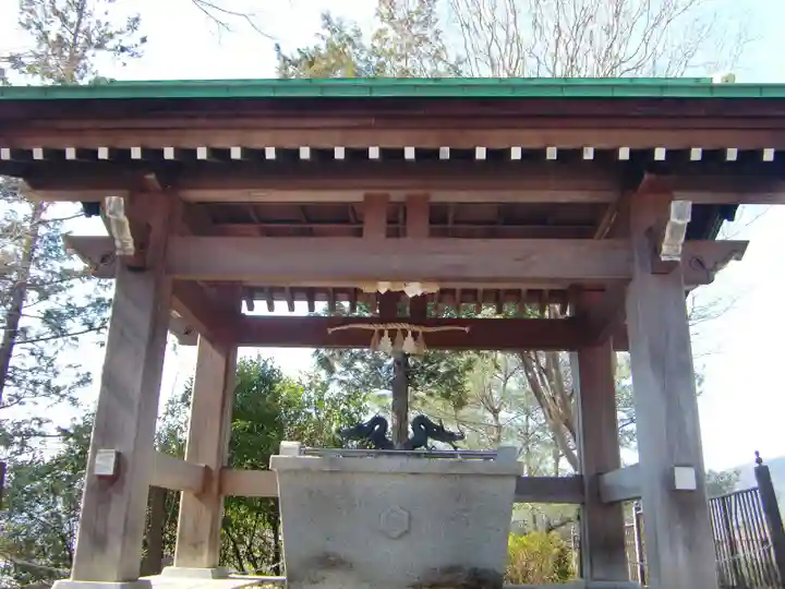 常陸国出雲大社の手水舎