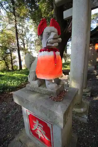 息栖神社の狛犬