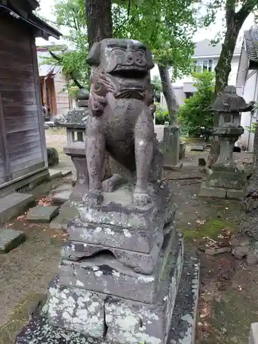 櫛原天満宮の狛犬