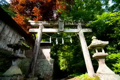 賀蘇山神社の鳥居