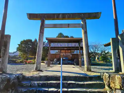菱宮社（猪飼）の鳥居