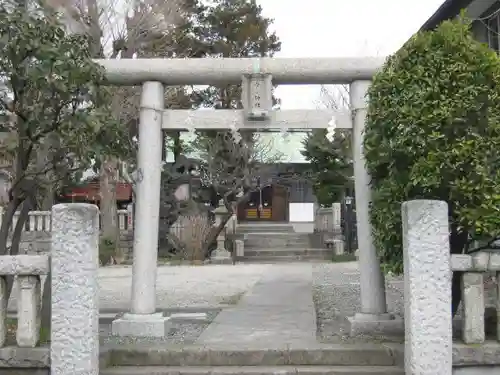 吾妻神社の鳥居