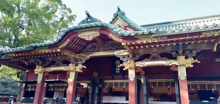 根津神社の本殿・本堂