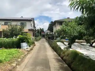 神部神社の周辺