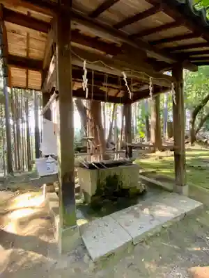 長尾天満宮の手水舎